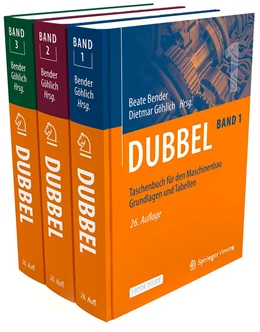 Abbildung von Bender / Göhlich | Dubbel Taschenbuch für den Maschinenbau SET 1-3 | 26. Auflage | 2020 | beck-shop.de