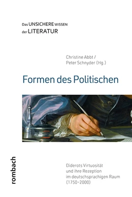 Abbildung von Abbt / Schnyder | Formen des Politischen | 1. Auflage | 2019 | beck-shop.de
