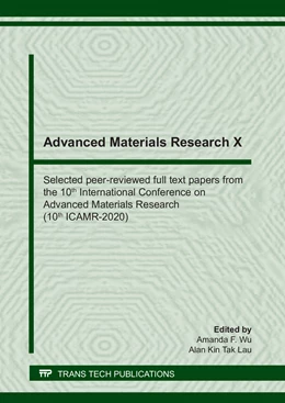 Abbildung von F. Wu / Lau | Advanced Materials Research X | 1. Auflage | 2020 | beck-shop.de