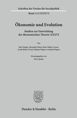 Abbildung von Spahn | Ökonomie und Evolution. | 1. Auflage | 2020 | beck-shop.de
