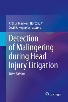 Abbildung von Horton, Jr. / Reynolds | Detection of Malingering during Head Injury Litigation | 3. Auflage | 2021 | beck-shop.de