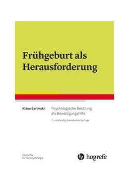 Abbildung von Sarimski | Frühgeburt als Herausforderung | 2. Auflage | 2020 | beck-shop.de
