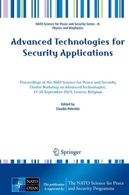 Abbildung von Palestini | Advanced Technologies for Security Applications | 1. Auflage | 2020 | beck-shop.de