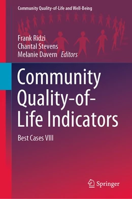 Abbildung von Ridzi / Stevens | Community Quality-of-Life Indicators | 1. Auflage | 2020 | beck-shop.de