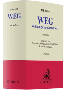 Abbildung von Bärmann | WEG | 15. Auflage | 2023 | beck-shop.de