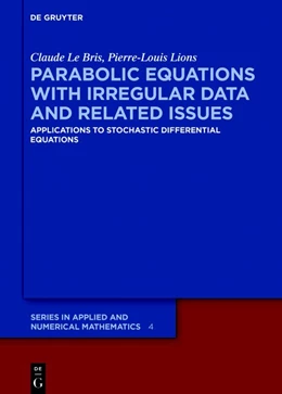 Abbildung von Le Bris / Lions | Parabolic Equations with Irregular Data and Related Issues | 1. Auflage | 2019 | beck-shop.de