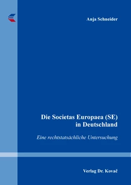 Abbildung von Schneider | Die Societas Europaea (SE) in Deutschland | 1. Auflage | 2020 | 242 | beck-shop.de