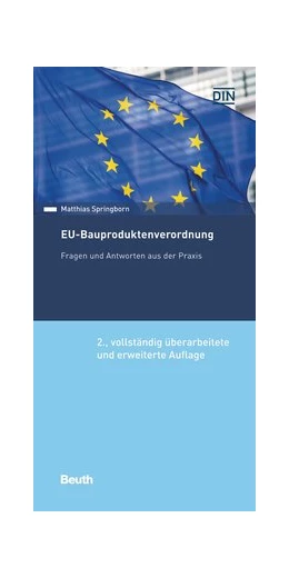 Abbildung von Springborn | EU-Bauproduktenverordnung | 2. Auflage | 2020 | beck-shop.de