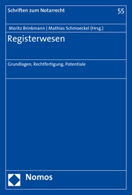 Abbildung von Brinkmann / Schmoeckel | Registerrecht | 1. Auflage | 2020 | 55 | beck-shop.de