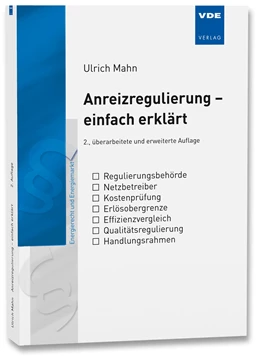 Abbildung von Mahn | Anreizregulierung - einfach erklärt | 2. Auflage | 2020 | beck-shop.de