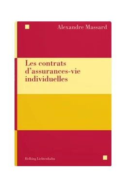 Abbildung von Massard | Les contrats d'assurances-vie individuelles | 1. Auflage | 2020 | beck-shop.de