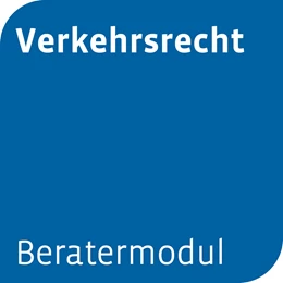Abbildung von Beratermodul Verkehrsrecht | 1. Auflage | | beck-shop.de