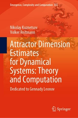 Abbildung von Kuznetsov / Reitmann | Attractor Dimension Estimates for Dynamical Systems: Theory and Computation | 1. Auflage | 2020 | beck-shop.de