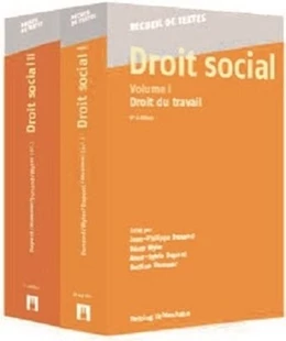Abbildung von Droit social, Volumes I + II | 1. Auflage | 2020 | beck-shop.de