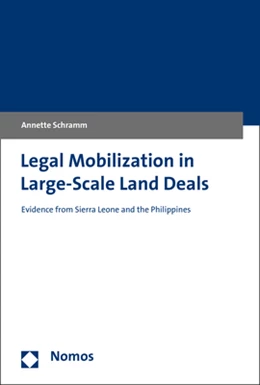 Abbildung von Schramm | Legal Mobilization in Large-Scale Land Deals | 1. Auflage | 2020 | beck-shop.de