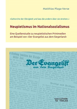 Abbildung von Plaga-Verse | Neupietismus im Nationalsozialismus | 1. Auflage | 2020 | beck-shop.de