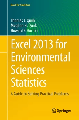 Abbildung von Quirk / Horton | Excel 2013 for Environmental Sciences Statistics | 1. Auflage | 2015 | beck-shop.de