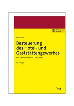 Abbildung von Assmann | Besteuerung des Hotel- und Gaststättengewerbes | 10. Auflage | 2020 | beck-shop.de