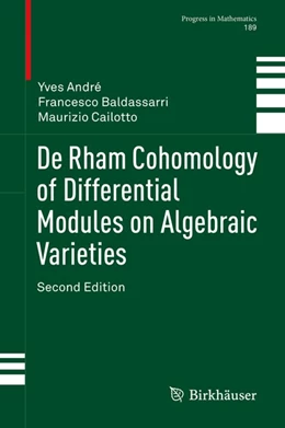 Abbildung von André / Baldassarri | De Rham Cohomology of Differential Modules on Algebraic Varieties | 2. Auflage | 2020 | beck-shop.de