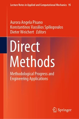 Abbildung von Pisano / Spiliopoulos | Direct Methods | 1. Auflage | 2020 | beck-shop.de