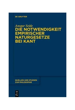 Abbildung von Seide | Die Notwendigkeit empirischer Naturgesetze bei Kant | 1. Auflage | 2020 | beck-shop.de