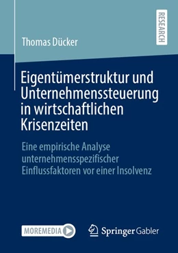 Abbildung von Dücker | Eigentümerstruktur und Unternehmenssteuerung in wirtschaftlichen Krisenzeiten | 1. Auflage | 2020 | beck-shop.de