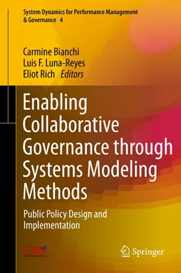 Abbildung von Bianchi / Luna-Reyes | Enabling Collaborative Governance through Systems Modeling Methods | 1. Auflage | 2020 | beck-shop.de