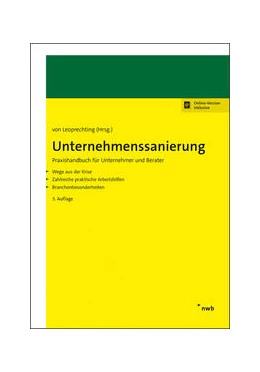 Abbildung von von Leoprechting (Hrsg.) | Unternehmenssanierung | 3. Auflage | 2021 | beck-shop.de