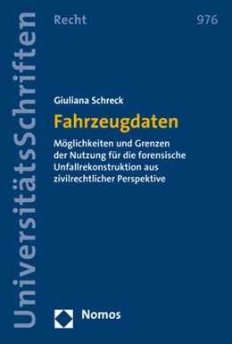 Abbildung von Schreck | Fahrzeugdaten | 1. Auflage | 2020 | 976 | beck-shop.de