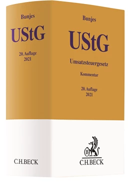 Abbildung von Bunjes | Umsatzsteuergesetz: UStG | 20. Auflage | 2021 | beck-shop.de