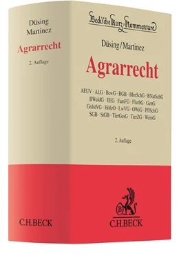 Abbildung von Düsing / Martinez | Agrarrecht | 2. Auflage | 2022 | beck-shop.de