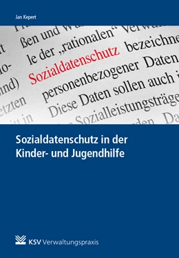 Abbildung von Kepert | Sozialdatenschutz in der Kinder- und Jugendhilfe | 1. Auflage | 2020 | beck-shop.de