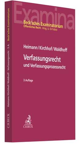 Abbildung von Heimann / Kirchhof | Verfassungsrecht und Verfassungsprozessrecht | 3. Auflage | 2022 | beck-shop.de