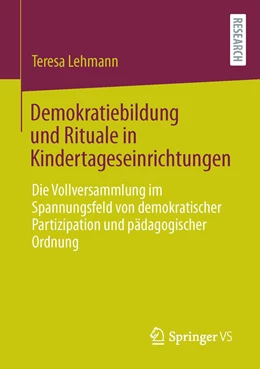Abbildung von Lehmann | Demokratiebildung und Rituale in Kindertageseinrichtungen | 1. Auflage | 2020 | beck-shop.de