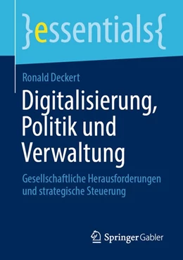 Abbildung von Deckert | Digitalisierung, Politik und Verwaltung | 1. Auflage | 2020 | beck-shop.de