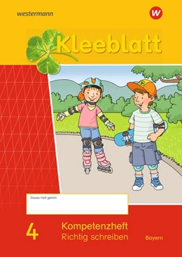 Abbildung von Kleeblatt. Das Sprachbuch 4. Kompetenzheft Richtig Schreiben. Bayern | 1. Auflage | 2021 | beck-shop.de