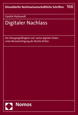 Abbildung von Pockrandt | Digitaler Nachlass | 1. Auflage | 2020 | 166 | beck-shop.de