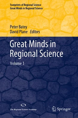 Abbildung von Batey / Plane | Great Minds in Regional Science | 1. Auflage | 2020 | beck-shop.de