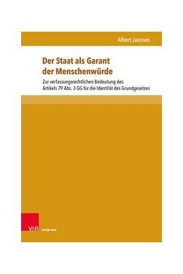 Abbildung von Janssen | Der Staat als Garant der Menschenwürde | 2. Auflage | 2020 | beck-shop.de