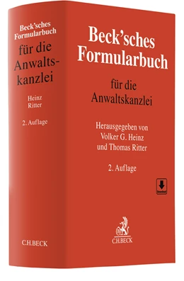 Abbildung von Beck'sches Formularbuch für die Anwaltskanzlei | 2. Auflage | 2023 | beck-shop.de