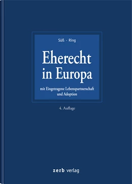 Abbildung von Süß / Ring | Eherecht in Europa | 4. Auflage | 2020 | beck-shop.de