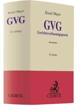 Abbildung von Kissel / Mayer | Gerichtsverfassungsgesetz: GVG | 10. Auflage | 2021 | beck-shop.de