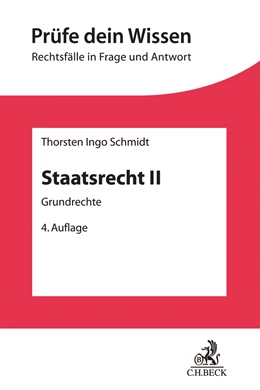 Abbildung von Schmidt | Staatsrecht II | 4. Auflage | 2021 | beck-shop.de
