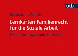 Abbildung von Wabnitz | Lernkarten Familienrecht für die Soziale Arbeit | 1. Auflage | 2020 | beck-shop.de