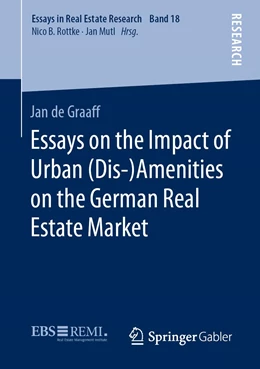 Abbildung von de Graaff | Essays on the Impact of Urban (Dis-)Amenities on the German Real Estate Market | 1. Auflage | 2020 | 18 | beck-shop.de