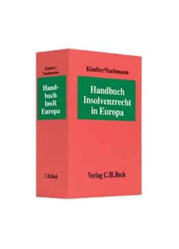 Abbildung von Kindler / Nachmann | Handbuch Insolvenzrecht in Europa Hauptordner 80 mm • Ersatzordner (leer) | 1. Auflage | | beck-shop.de