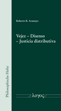 Abbildung von Aramayo | Vejez – Disenso – Justicia distributiva | 1. Auflage | 2020 | 12 | beck-shop.de