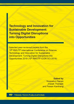 Abbildung von Sanpo / Tharajak | Technology and Innovation for Sustainable Development: Turning Digital Disruptions into Opportunities | 1. Auflage | 2020 | beck-shop.de