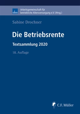 Abbildung von Drochner | Die Betriebsrente | 18. Auflage | 2020 | beck-shop.de