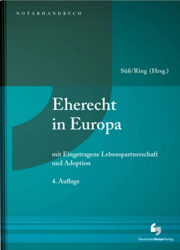 Abbildung von Süß / Ring | Eherecht in Europa | 4. Auflage | 2020 | beck-shop.de